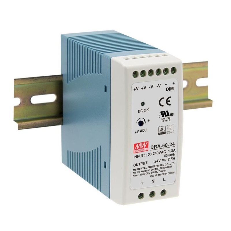 MEANWELL DRA-60-24 SNT DIN-Schiene 60W 24V/2,5A