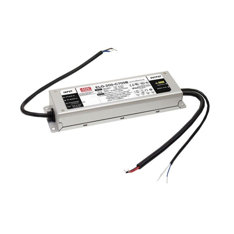 MEANWELL ELG-200-C1750DA-3Y SNT IP67 199,5W 57-114V/1750mA CC DAL+PE