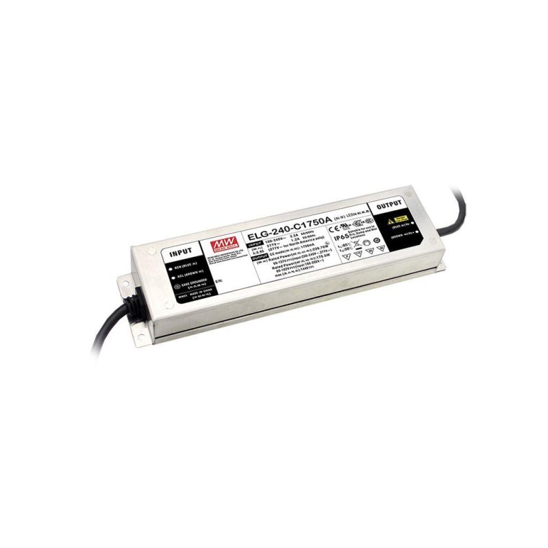 MEANWELL ELG-240-24DA-3Y SNT IP67 240W 24V/10A CV+CC DALI + PE
