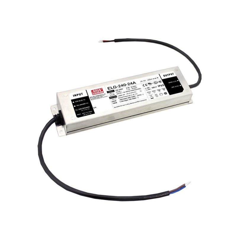 MEANWELL ELG-240-C1400D2-3Y SNT IP67 239,4W 86-171V/1400mA CC D2 +PE