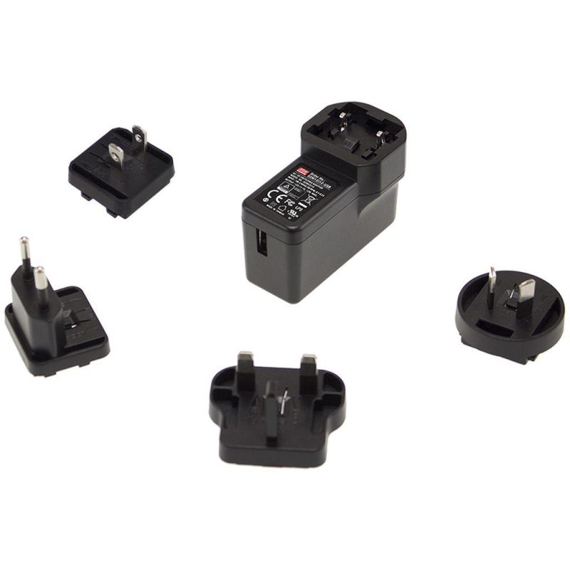 MEANWELL GEM12I05-USB Stecker-SNT 12W 5V/2,4A medical USB