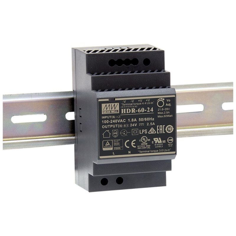 MEANWELL HDR-60-48 SNT DIN-Schiene 60W 48V/1,25A