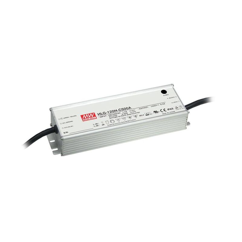 MEANWELL HLG-120H-C1400A SNT IP65 151W 54-108V/1400mA CC