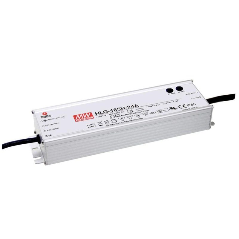 MEANWELL HLG-185H-54B SNT IP67 186W 54V/3,45A CV+CC dimmbar