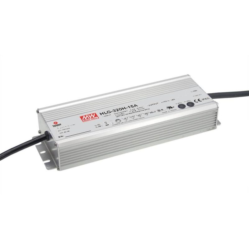MEANWELL HLG-320H-48B SNT IP67 321W 48V/6,7A CV+CC dimmbar - Bild 1