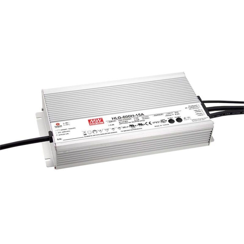 MEANWELL HLG-600H-30A SNT IP65 600W 30V/20A CV+CC