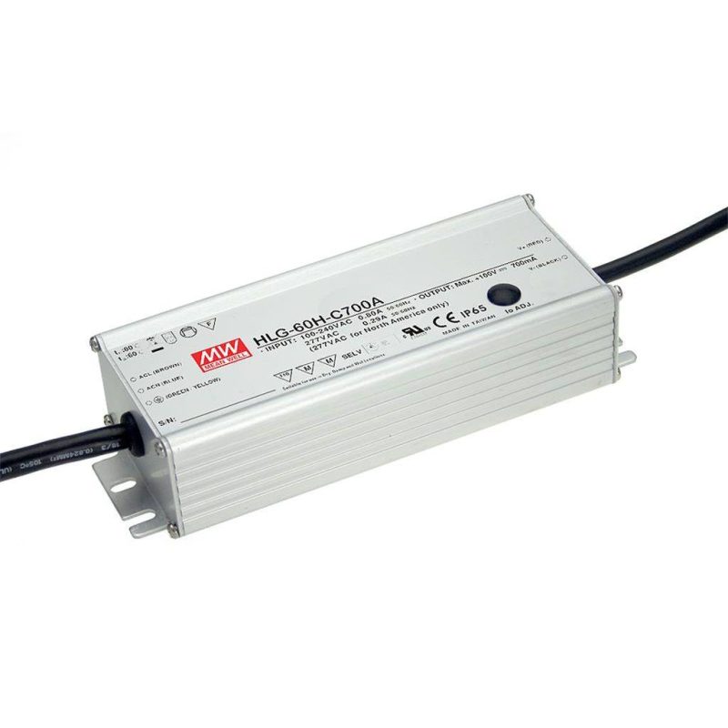 MEANWELL HLG-60H-C700A SNT IP65 70W 50-100V/700mA CC
