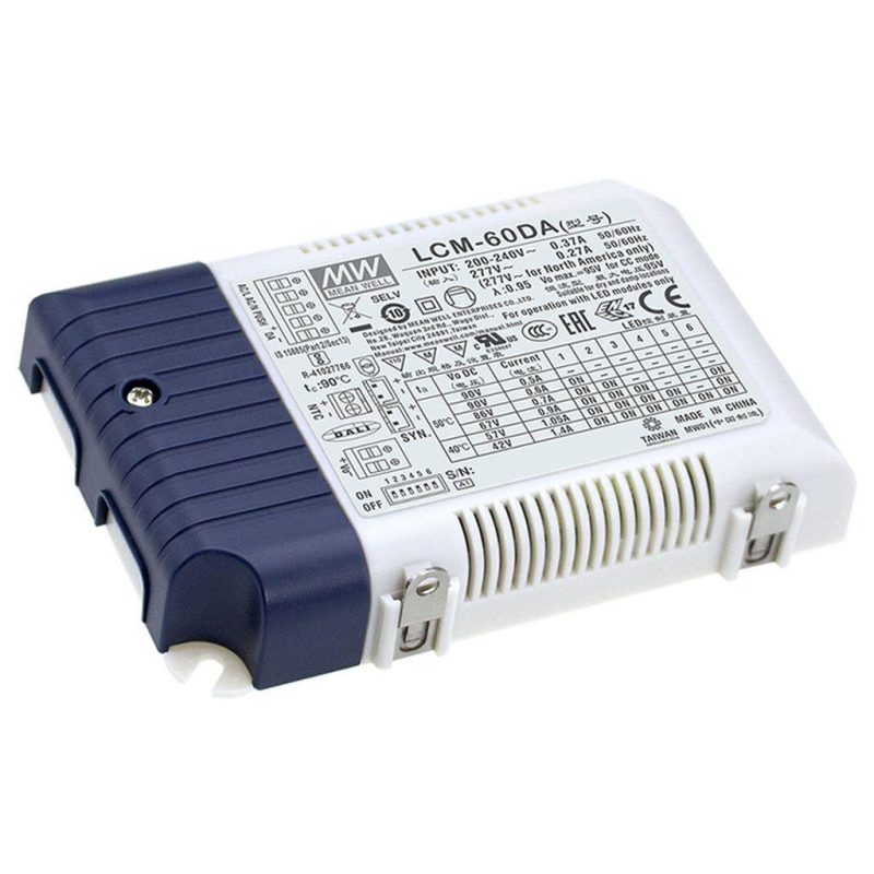 MEANWELL LCM-60DA SNT60W500/600/700/900/1050/1400mA CCDALI