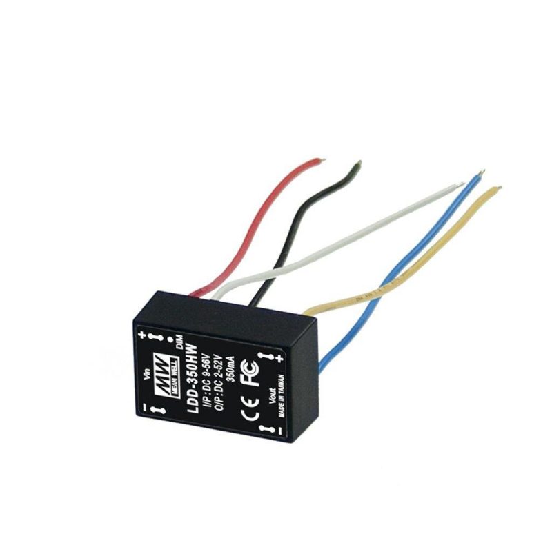 MEANWELL LDD-500HW DC/DC-LED-Driver 9-56V:500mA Litze