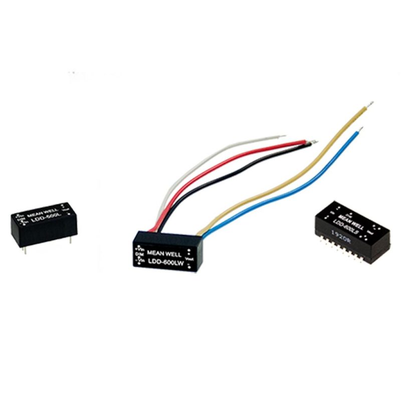 MEANWELL LDD-600L DC/DC-LED-Driver 9-36V:600mA