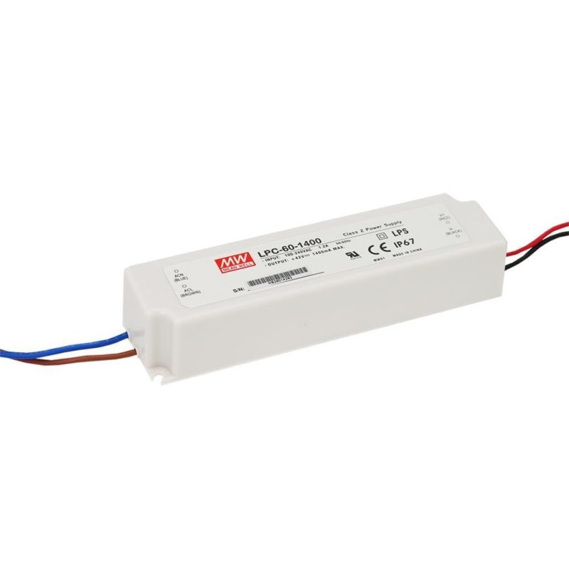 MEANWELL LPC-60-1050 SNT Class2 9-48V/1050mA CC