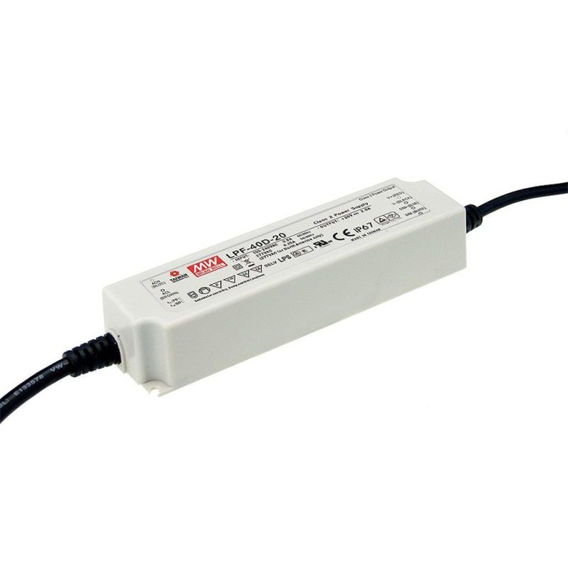 MEANWELL LPF-40D-30 SNT IP67 40W 30V/1,34A CV+CC dimmbar