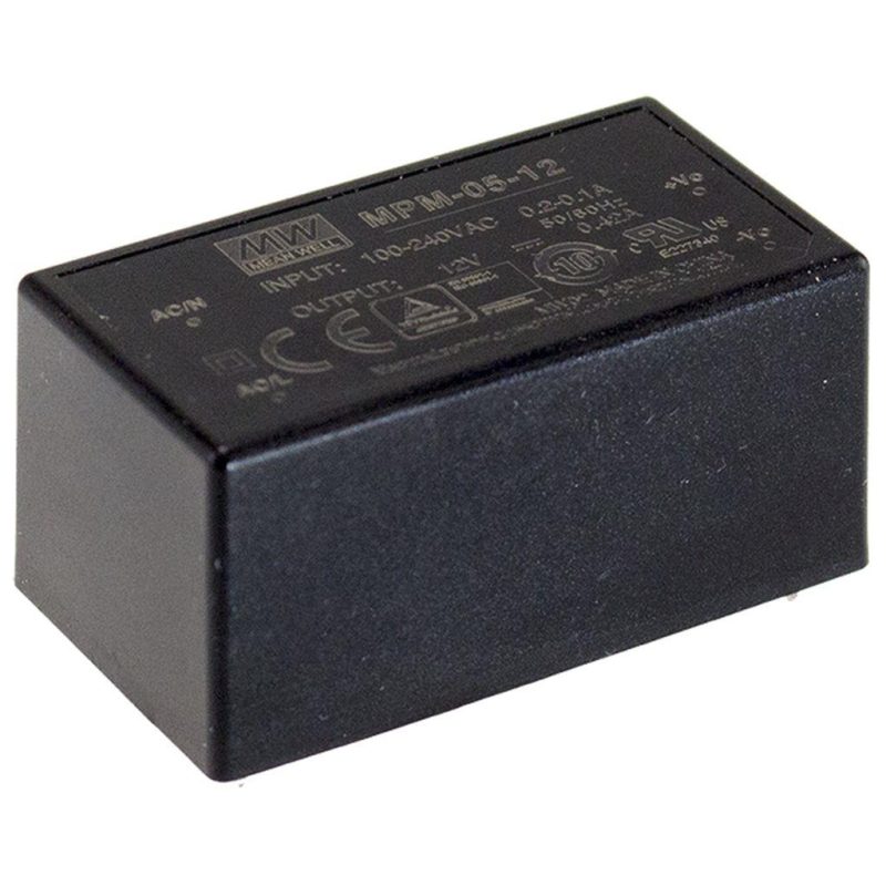 MEANWELL MPM-05-24 SNT Modul 5,5W 24V/0,23A