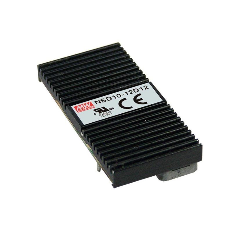 MEANWELL NSD10-48D12 DC/DC-Cov 22-72V:+/-12V 420mA