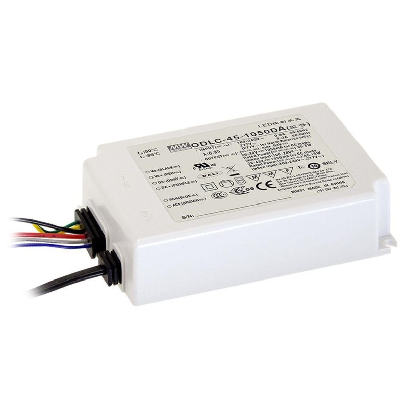 MEANWELL ODLC-45-500DA SNT 45W 54~90V/500mA CC DALI