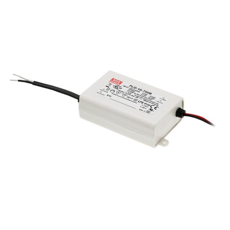 MEANWELL PLD-16-1400B SNT Class2 16W 8-12V/1400mA CC