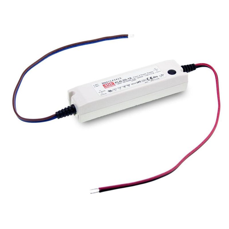 MEANWELL PLN-20-12 SNT PFC 19W 12V/1,6A CV+CC