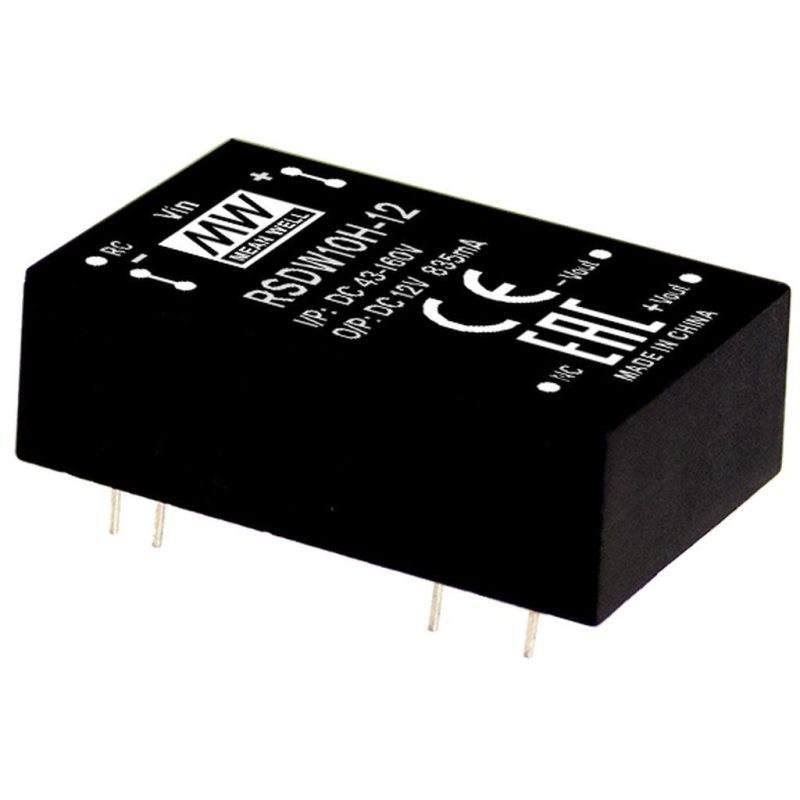 MEANWELL RSDW10H-03 DC/DC Conv 43-160V:+3,3V 2500mA 10W