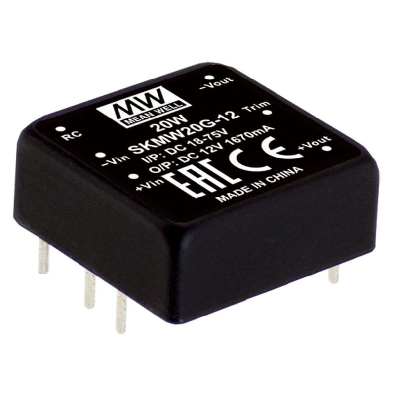 MEANWELL SKMW20F-03 DC/DC-Conv 9-36V:+3,3V 4,5A 15W