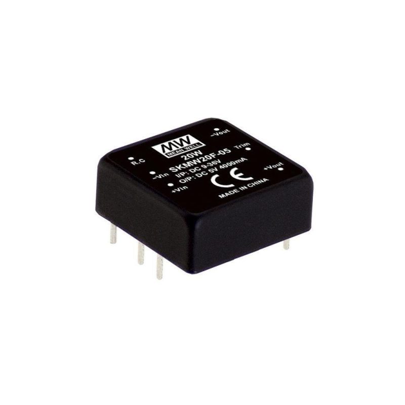 MEANWELL SKMW20F-12 DC/DC-Conv 9-36V:+12V 1670mA 20W