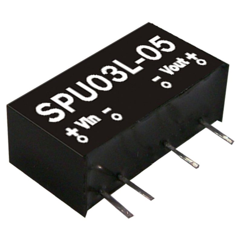 MEANWELL SPU03L-05 DC/DC-Conv 5:5V 600mA 3W