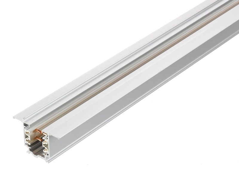 NORDIC | GLOBAL TRAC PRO |1m | 3-Phasen Stromschiene |  Einbau XTSF4100-1 grau