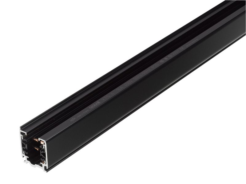 NORDIC | GLOBAL TRAC PRO | 2m | 3-Phasen Stromschiene |  Aufbau XTS4200-2 schwarz - Bild 1