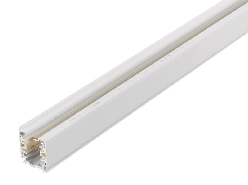 NORDIC | GLOBAL TRAC PRO | 1m | 3-Phasen Stromschiene |  Aufbau XTS4100-3 weiß - Bild 1