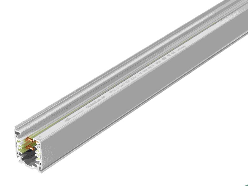 NORDIC | GLOBAL TRAC PULSE | 2m | 3-Phasen Stromschiene + DALI Aufbau XTSC6200 grau
