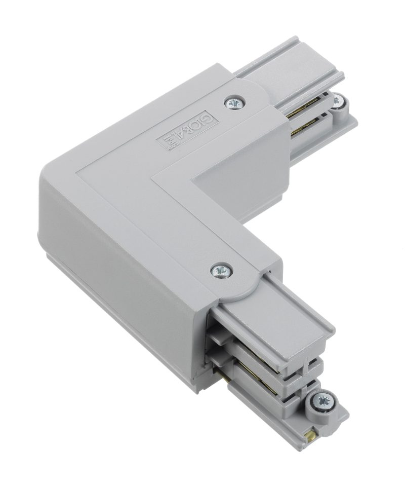 NORDIC | GLOBAL TRAC PRO | L-Verbinder XTS 34 | Erde innen XTS 34 grau