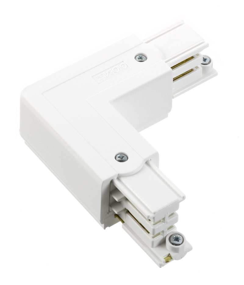 NORDIC | GLOBAL TRAC PRO | L-Verbinder XTS 34 | Erde innen XTS 34 weiß