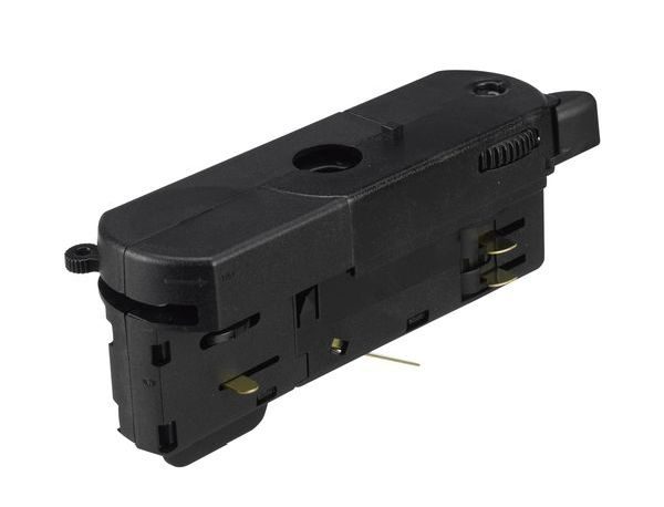 NORDIC | GLOBAL TRAC PRO | Geräteanschluß Adapter GAC69 6 A. 250 V Schutzklasse I schwarz | DALI - Bild 1