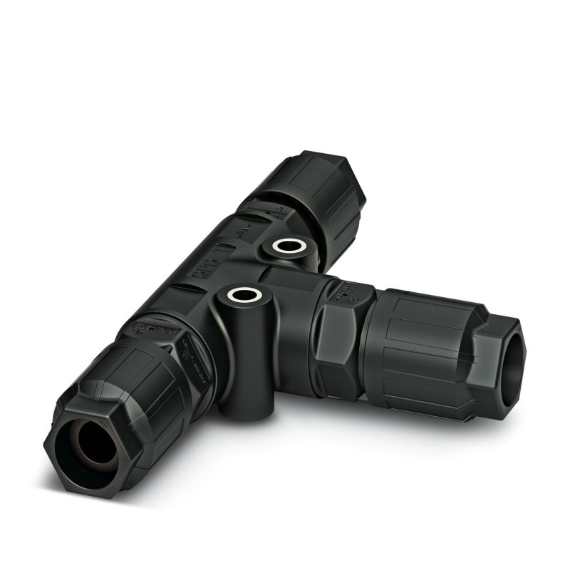 T-Verteiler QPD T 2PE1,5 3X8-13 BK IP69