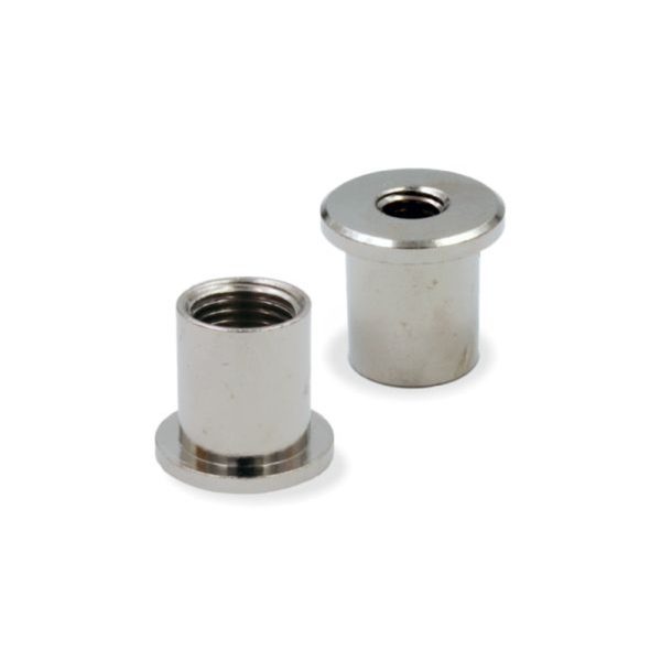Deckenbefestigung für gerade Decken M10x1 für Seile bis D:1.8mm (Oberteil)