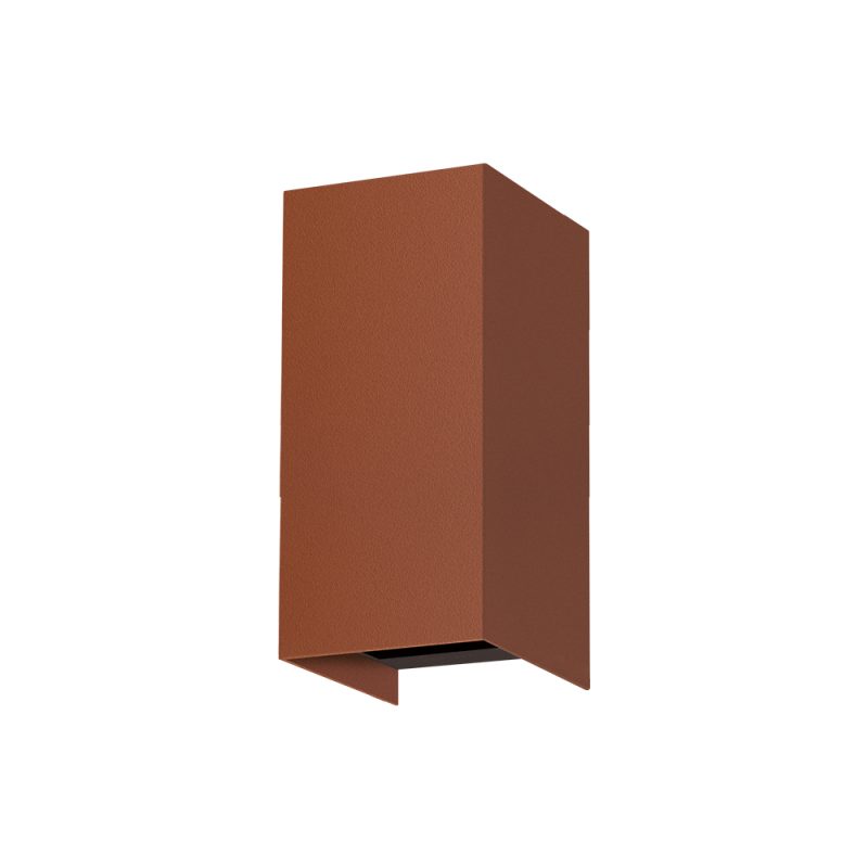 Wandleuchte 7019 DINO (B2) 28W 2700K Corten symmetrisch breitstrahlend on/off - Bild 1