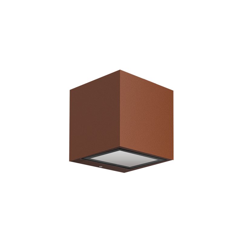 Wandleuchte 7022 ARC (BS) 20W 2700K Corten symmetrisch breitstrahlend on/off - Bild 1