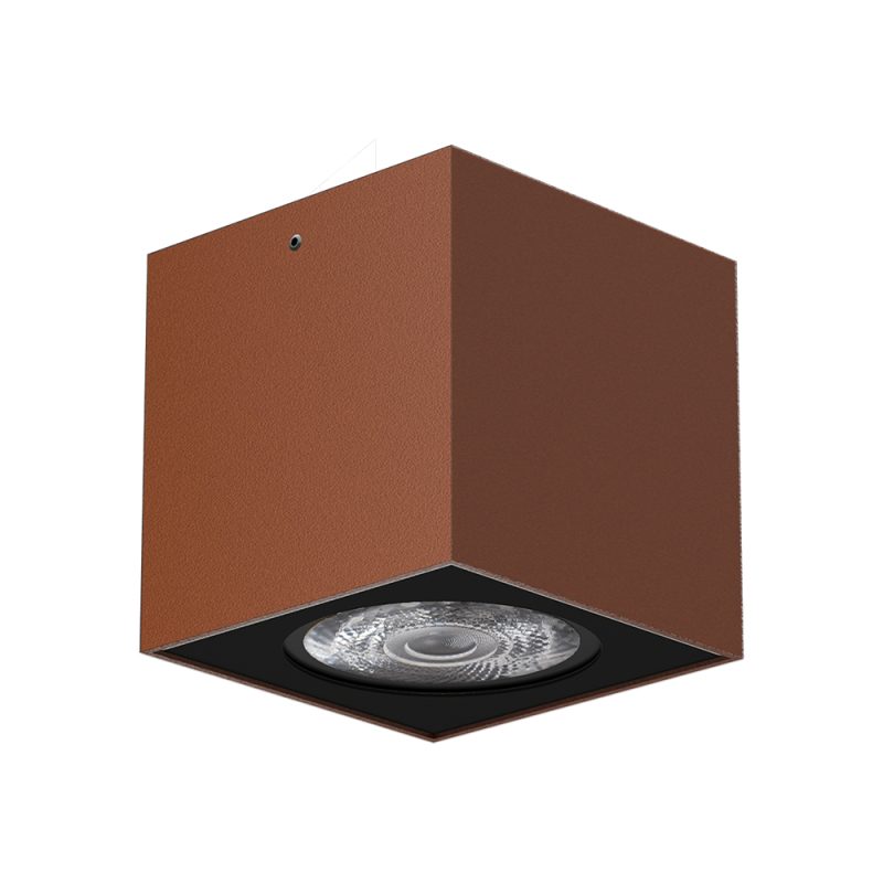Wandleuchte 7022 ARC (S3) 7W 4000K Corten symmetrisch mittelstrahlend on/off - Bild 1