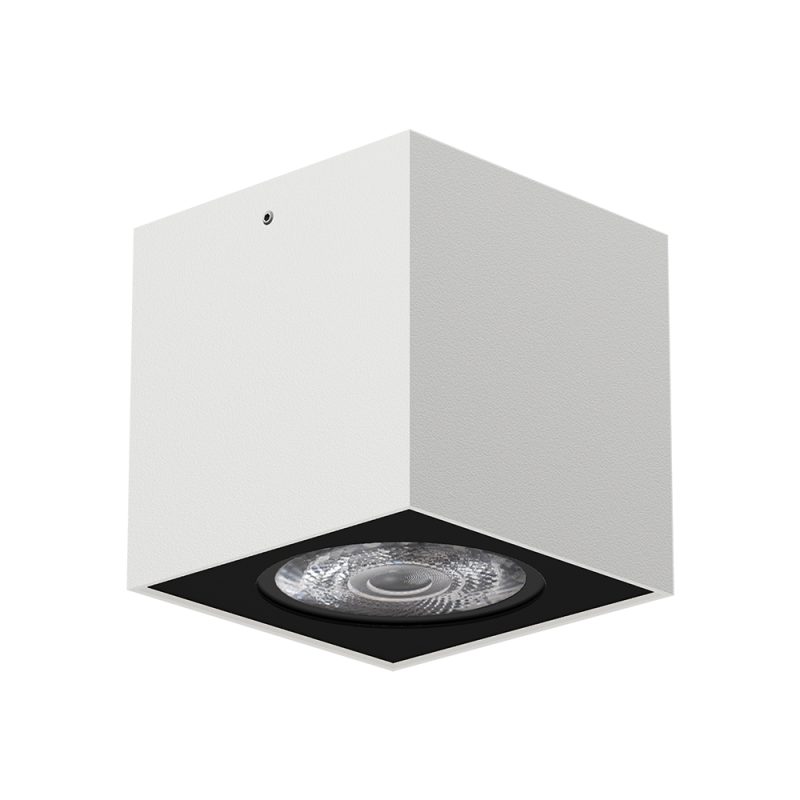 Wandleuchte 7022 ARC (S6) 65W 4000K Grau direkt breitstrahlend on/off - Bild 1