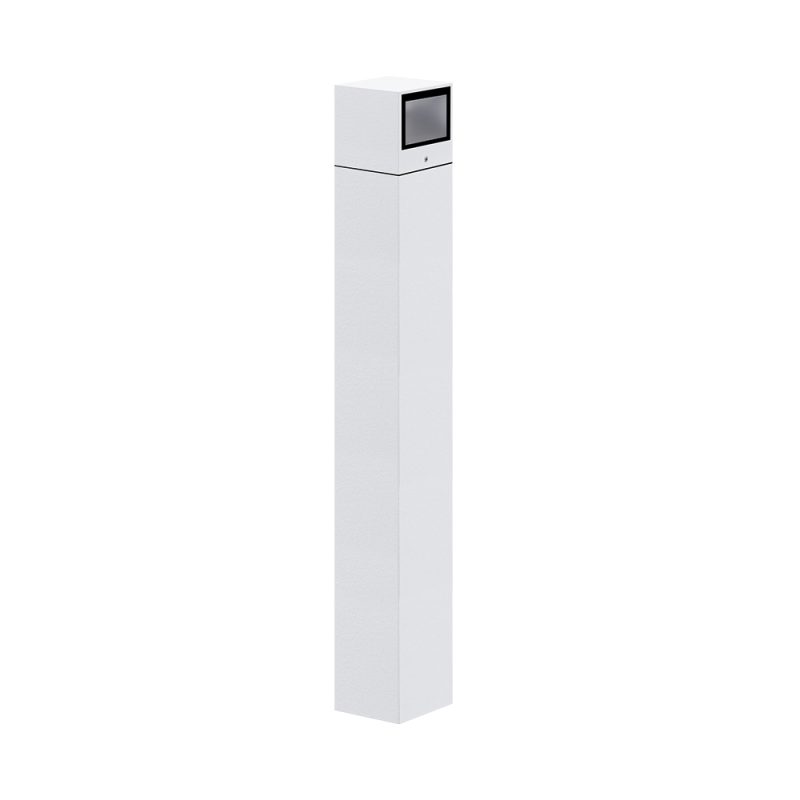 Pollerleuchte 7023 BOSTON (AM) 7W 2700K Grau asymmetrisch einseitig 400 mm - Bild 1
