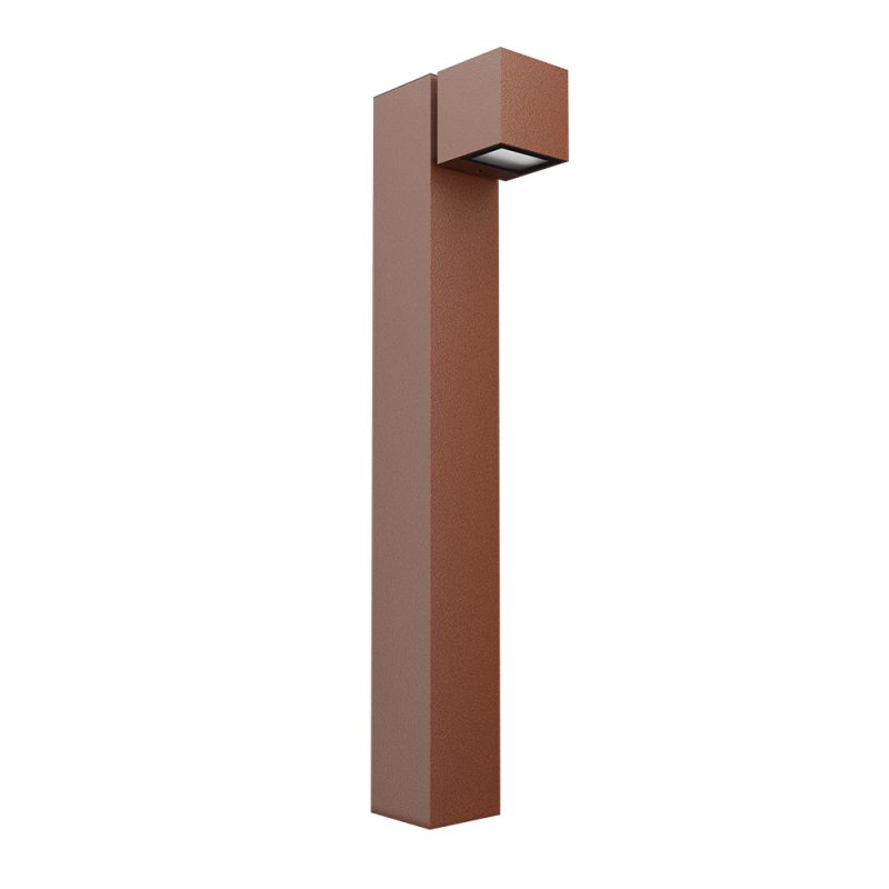 Pollerleuchte 7023 BOSTON (T2) 7W 3000K Corten asymmetrisch breitstrahlend 700 mm - Bild 1