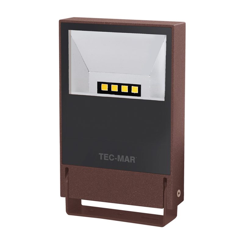 Flutlichtstrahler 7025 POLAR 0 (AR) 30W 3000K Corten asymmetrisch mittelstrahlend input 230Vac - Bild 1