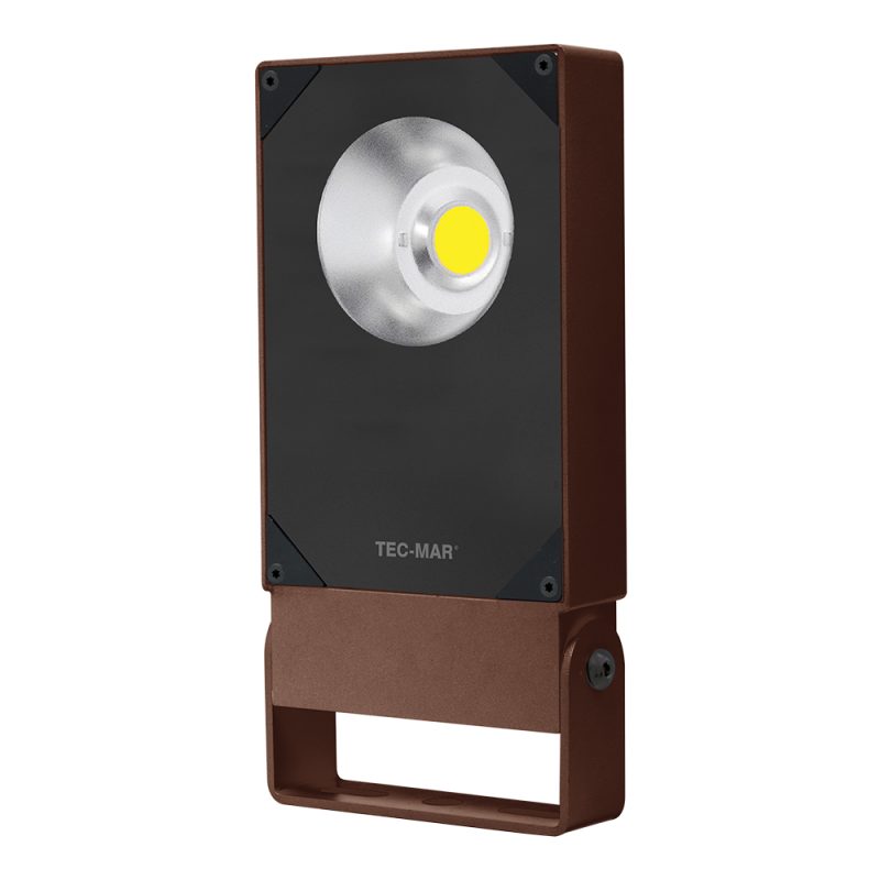 Flutlichtstrahler 7026 POLAR 1 (CR) 68W 3000K Corten symmetrisch engstrahlend DALI 2 - Bild 1