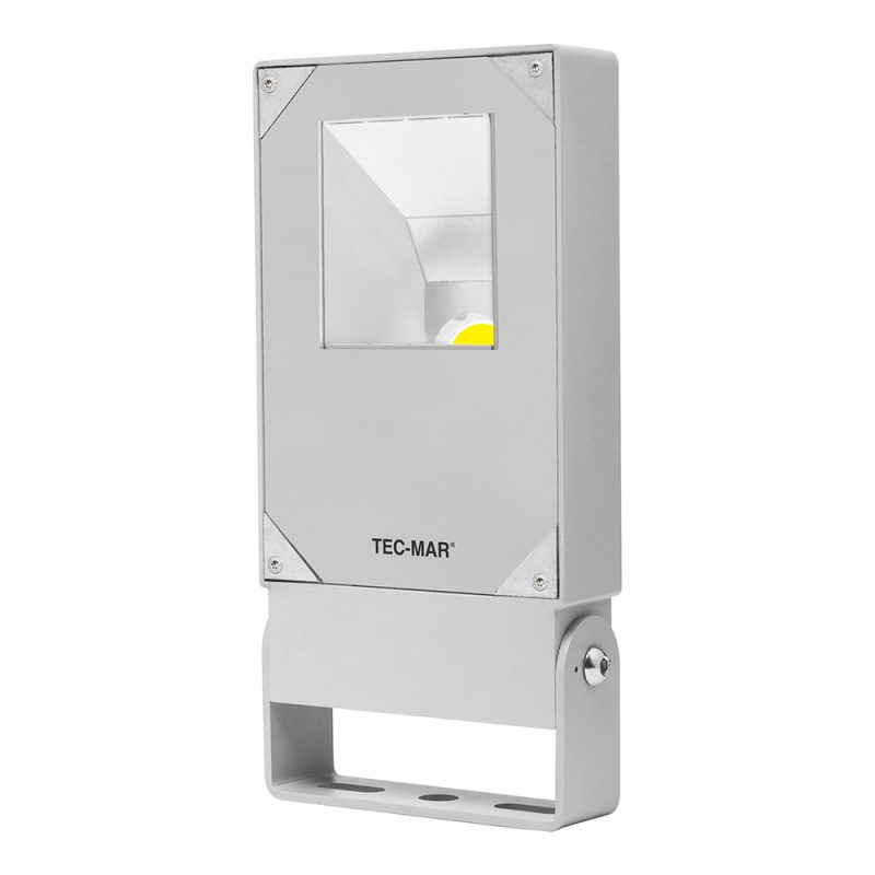 Flutlichtstrahler 7026 POLAR 1 (RR) 50W 6500K silber asymmetrisch tiefstrahlend DALI 2 - Bild 1