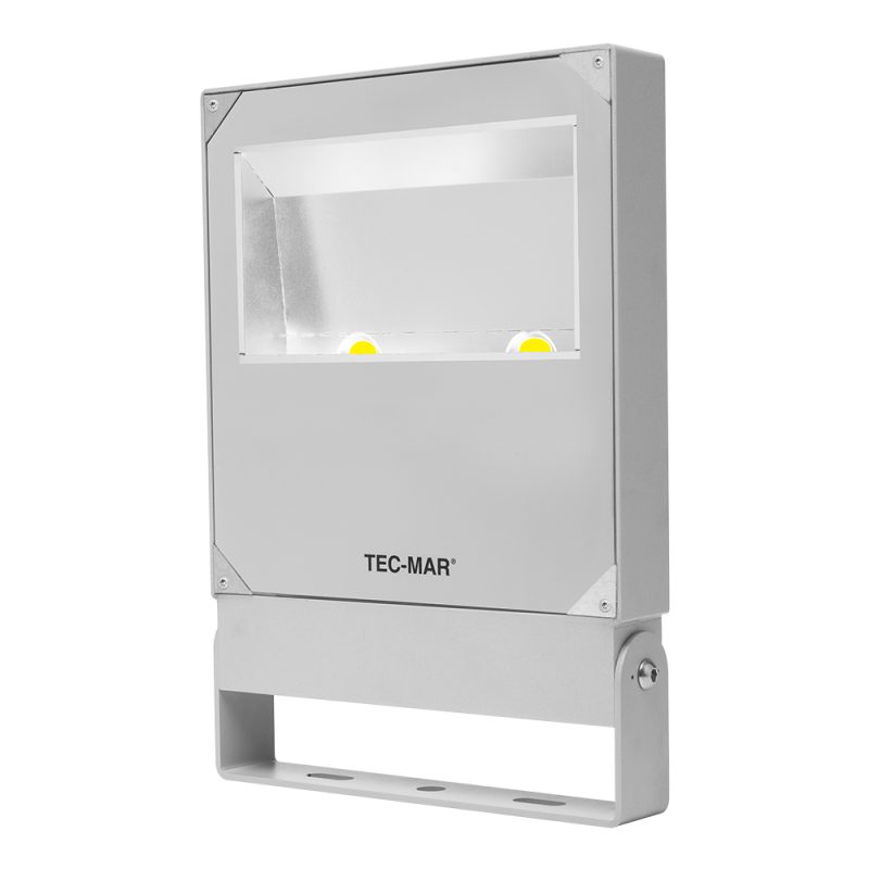 Flutlichtstrahler 7028 POLAR 3 (AR) 125W 4000K Silber asymmetrisch breitstrahlend on/off - Bild 1