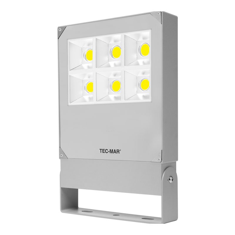 Flutlichtstrahler 7032 POLAR HP2 (PR) 240W 3000K Silber symmetrisch breitstrahlend DALI - Bild 1