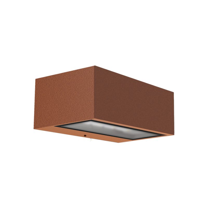 Wandleuchte 7054 MILO (BS) 19W 2700K Corten symmetrisch breitstrahlend DALI 2 / DALI 2 push - Bild 1