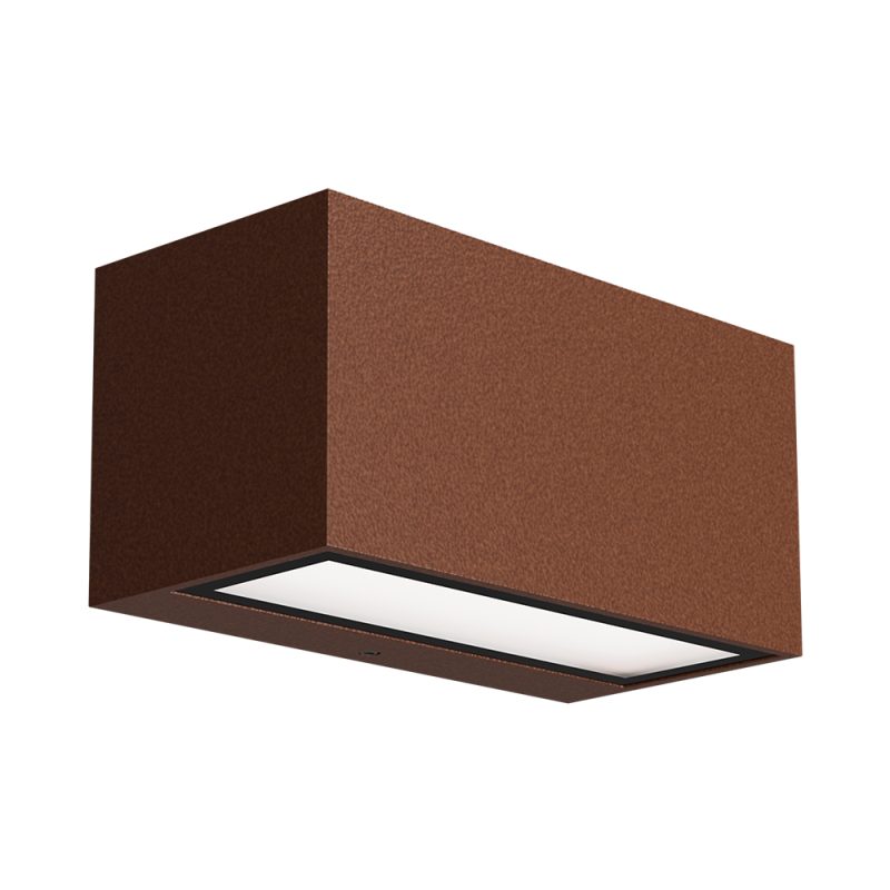 Wandleuchte 7054 MILO (MD) 8W 3000K Corten symmetrisch breitstrahlend On/Off - Bild 1