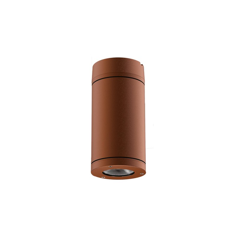Wandleuchte 7055 ARIS (S6) 20W 3000K Corten symmetrisch mittelstrahlend on/off - Bild 1