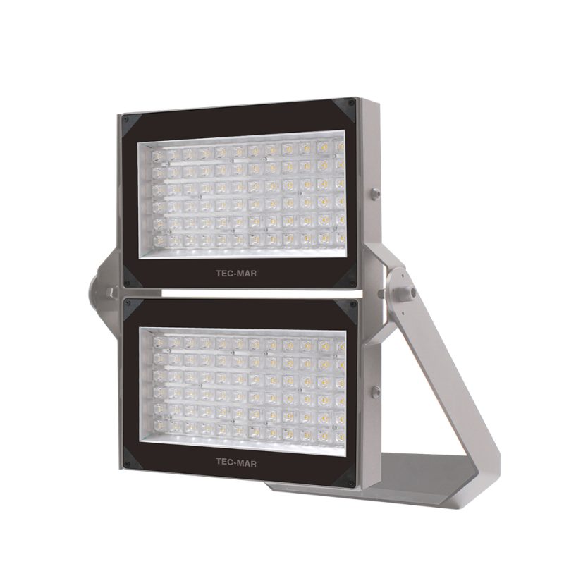 Flutlichtstrahler 7112 ASTON (CR) 400W 5700K CRI 70 Silber symmetrisch engstrahlend DALI - Bild 1