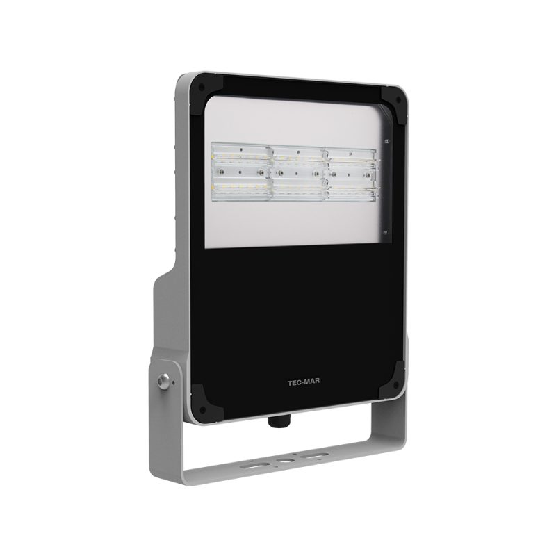 Flutlichtstrahler 7203 BEST 3 (AR) 150W 6500K Silber asymmetrisch breitstrahlend Glas satiniert - Bild 1